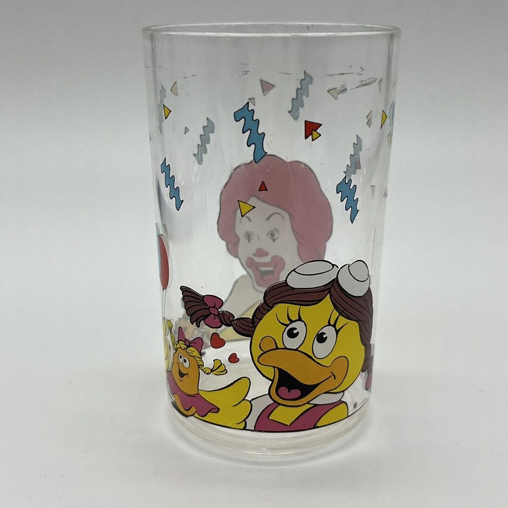 1993 McDonalds Happy Meal Collectible Cup with Ronald Mcnuggets and Birdie